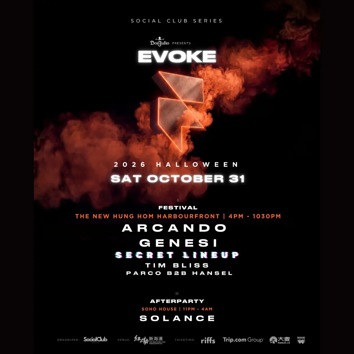 EVOKE Festival – Halloween Edition | The New Hung Hom Harbourfront | 2026-10-31