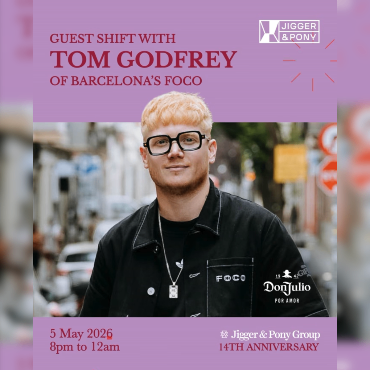 Tom Godfrey from Barcelona’s FOCO!