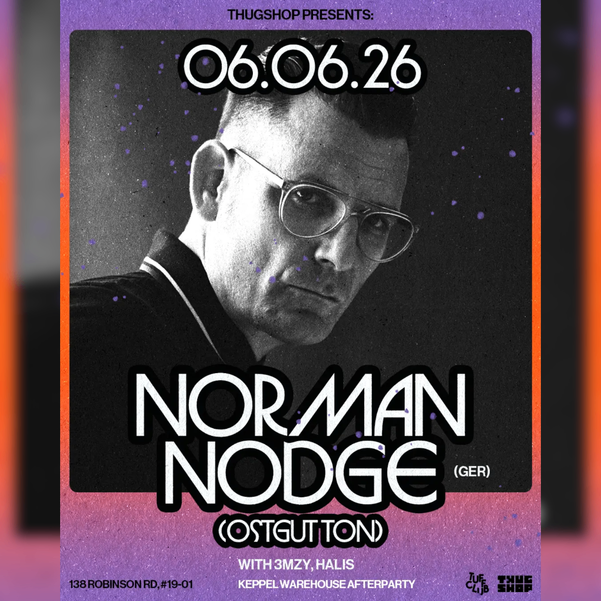 Thugshop presents – Norman Nodge [Ostgut Ton / GER]