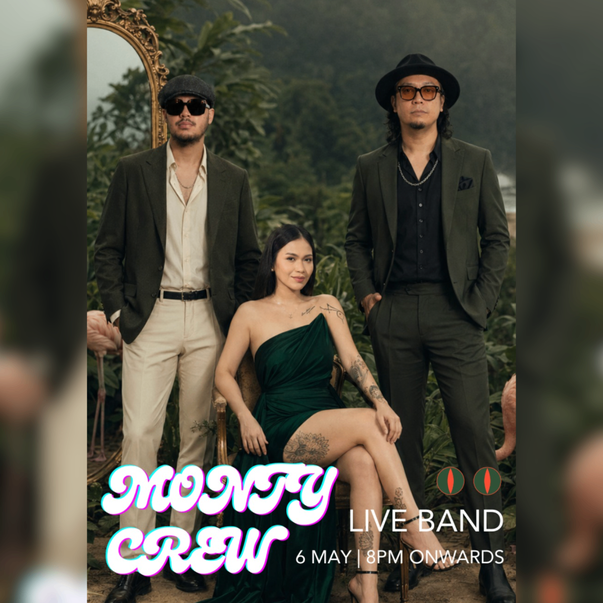[JUNGLE RETRO NIGHT] Monty Crew Band