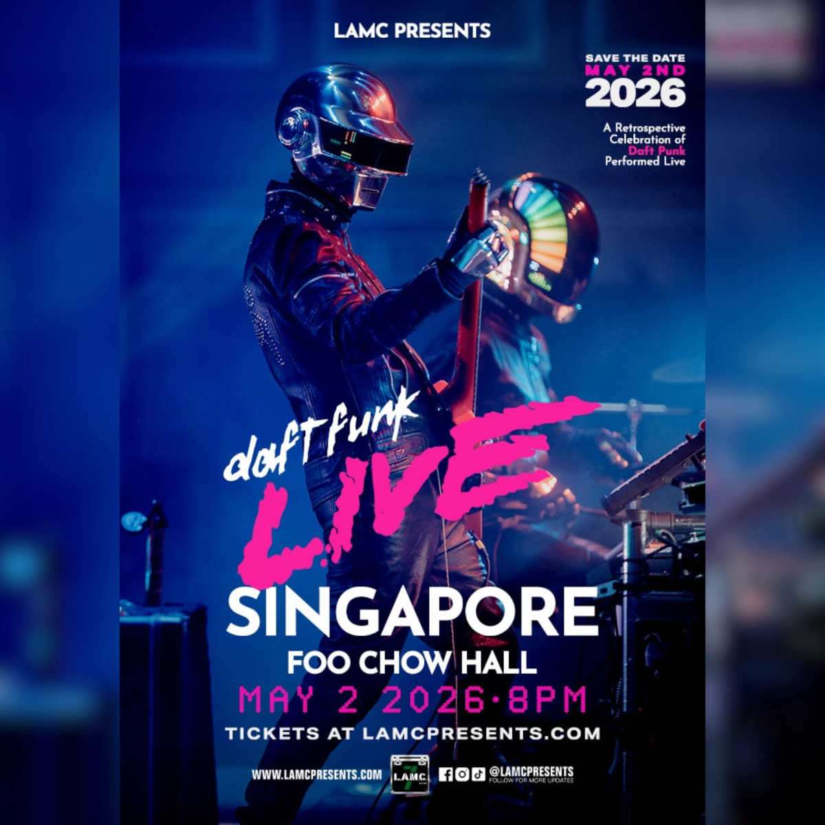 Daft Funk Live in Singapore