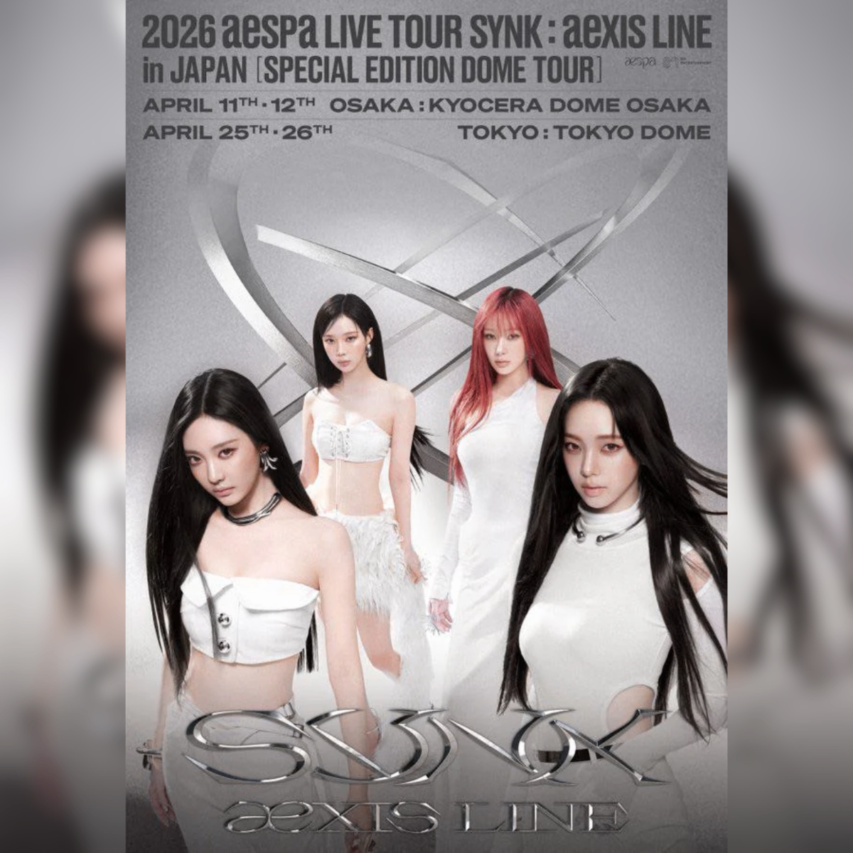 2026 aespa LIVE TOUR – SYNK : aeXIS LINE – in KYOCERA DOME OSAKA